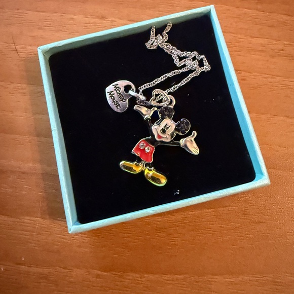 Vintage Disney Mickey Mouse Necklace silver - Picture 5 of 7
